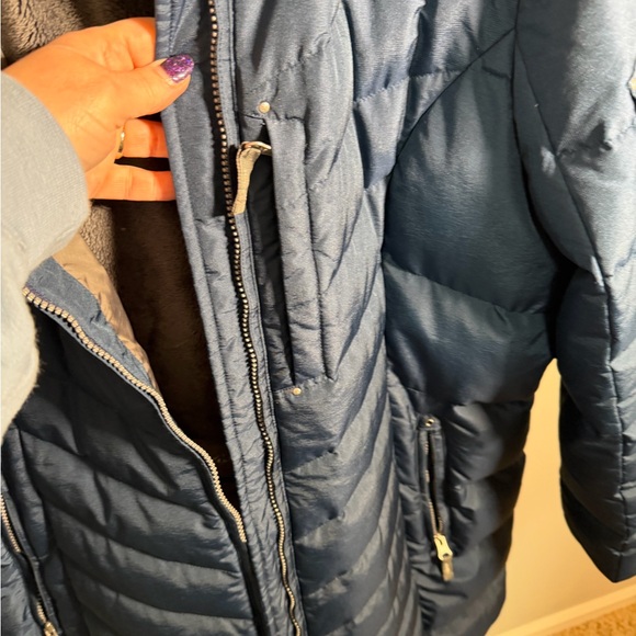 Eddie Bauer Women's Teal Puffer Coat 2XL - Picture 5 of 11